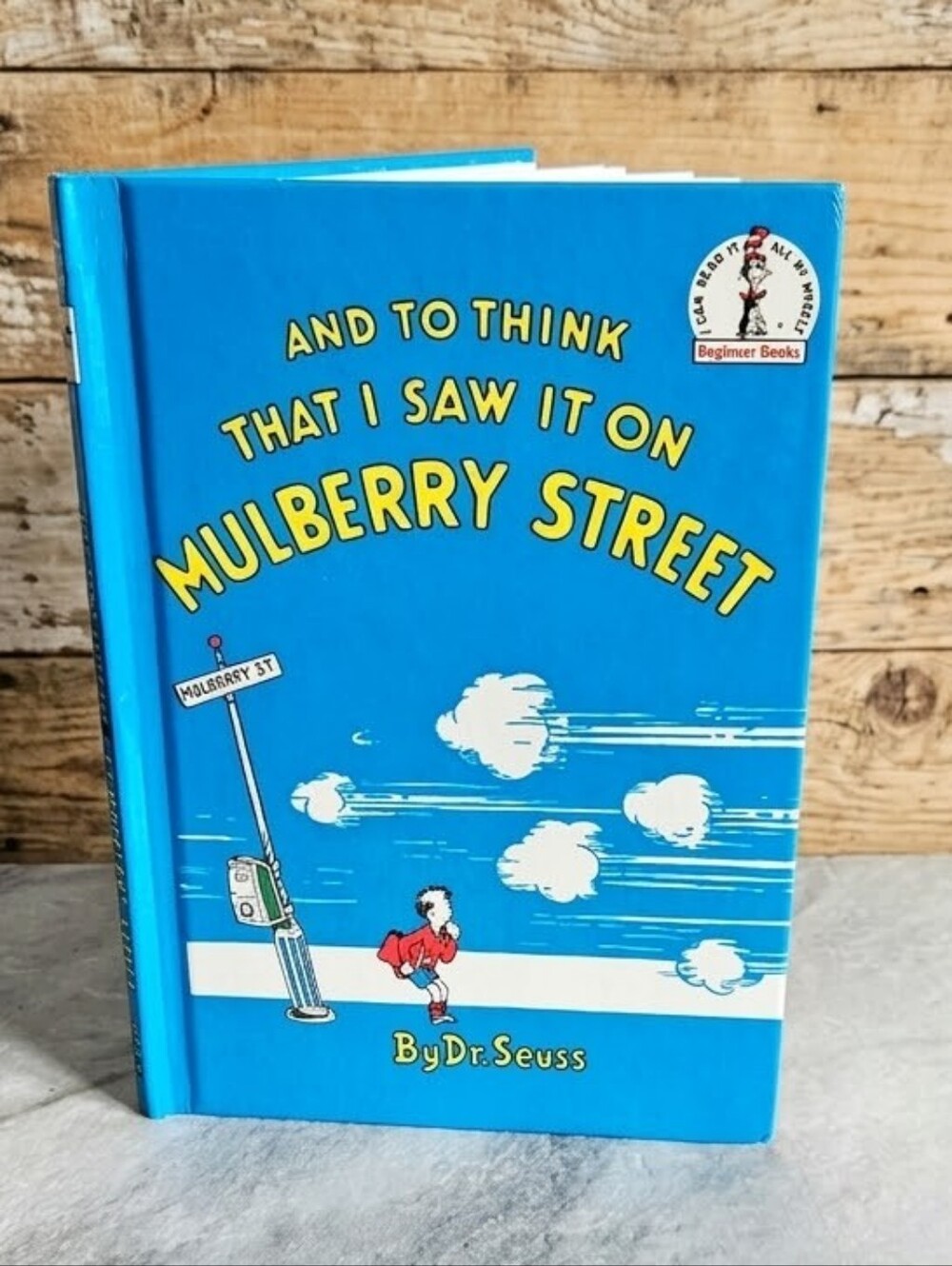 Dr Seuss - And To Think I Saw It On Mulberry Street Hardcover VTG MINT CONDITION
